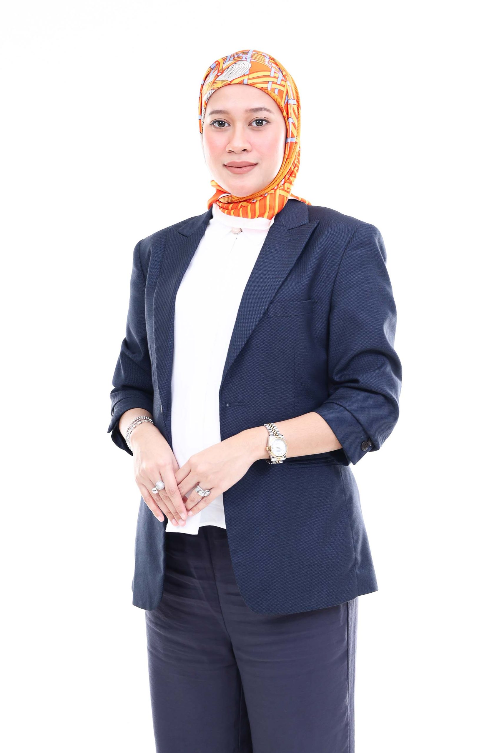 En Naim, Property Agent (REN), portrait with another sitter, studio portrait 13, The Cade & Co, Cyberjaya