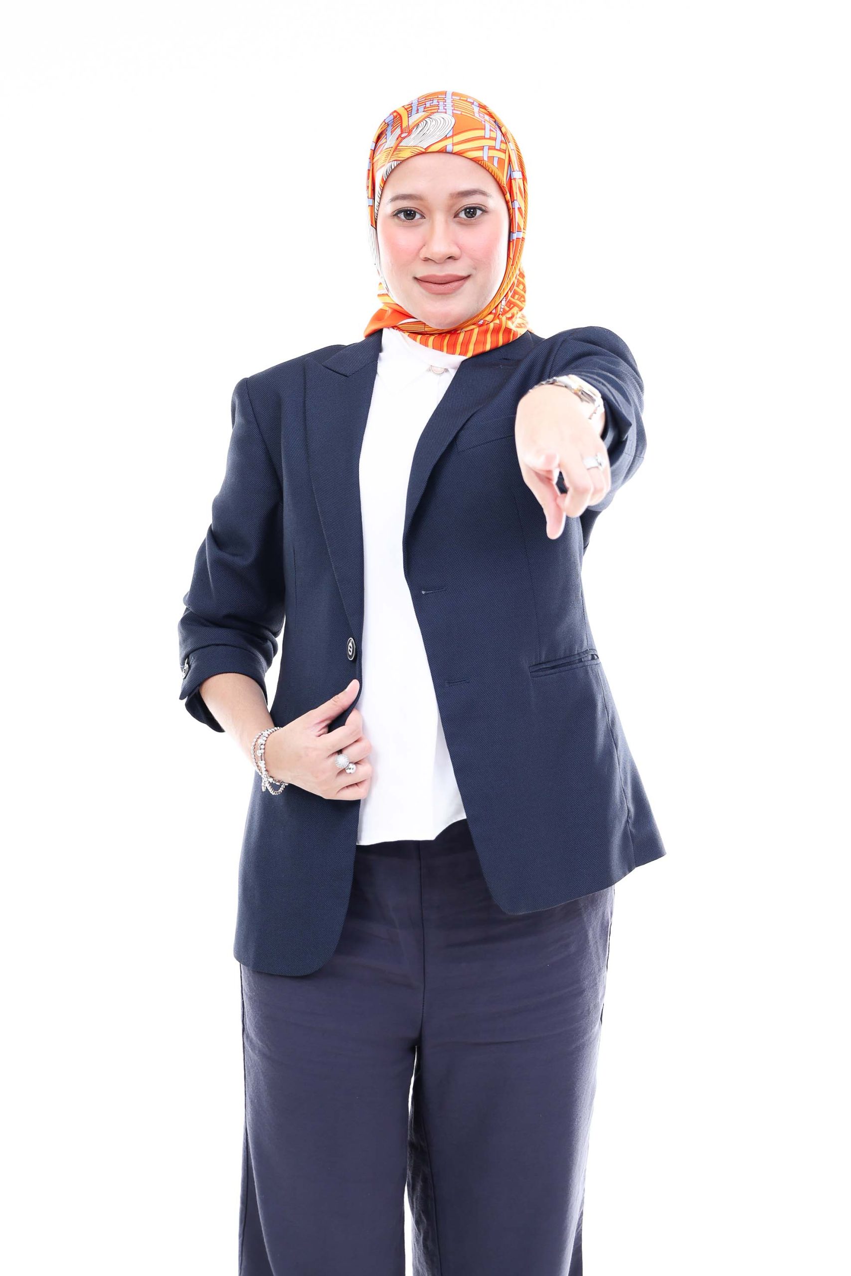 En Naim, Property Agent (REN), portrait with another sitter, studio portrait 15, The Cade & Co, Cyberjaya