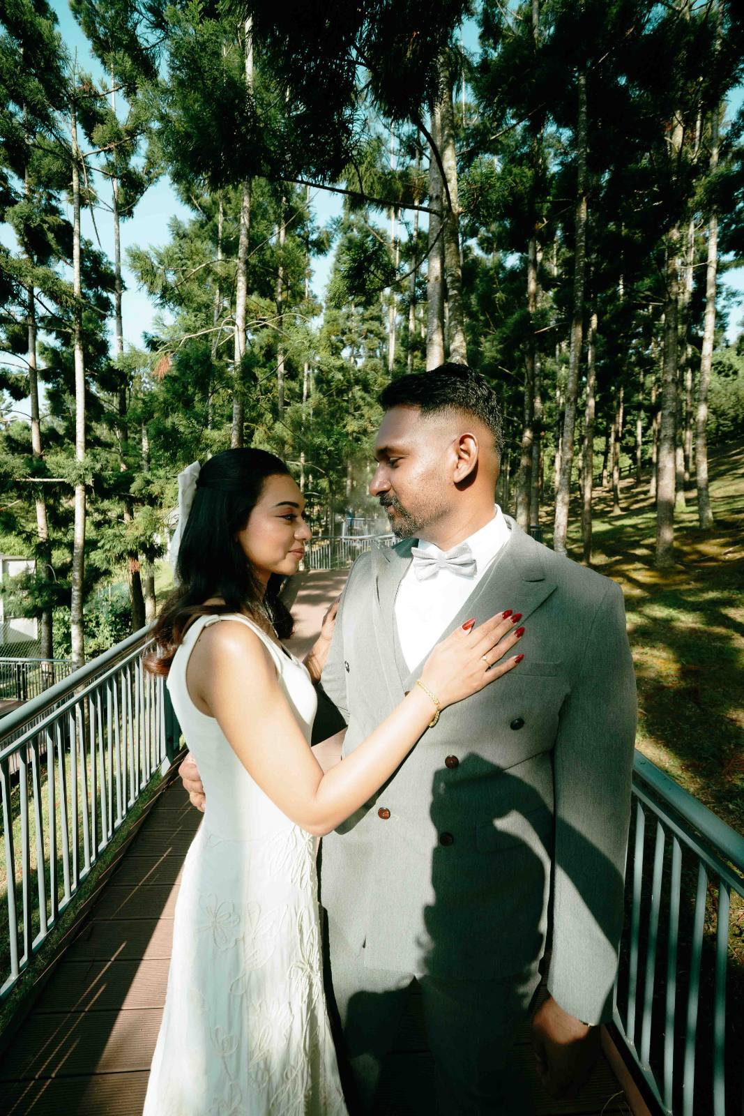Anderson & Christina pre wedding, Taman Saujana Hijau