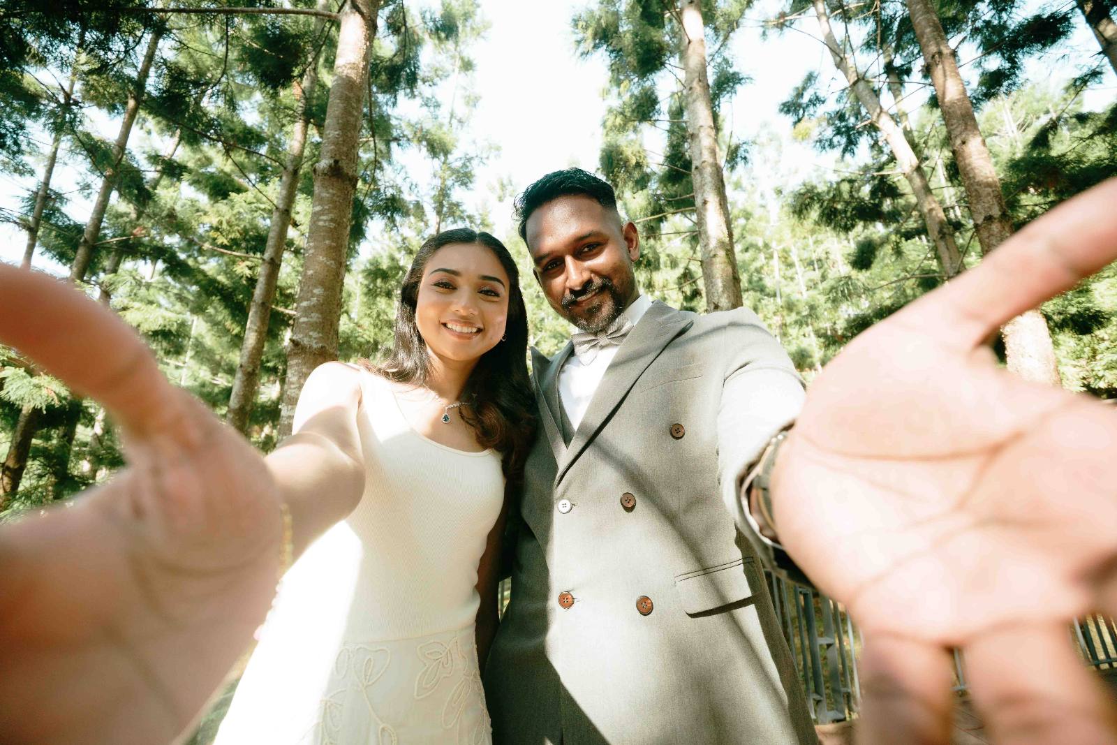 Anderson & Christina pre wedding, Taman Saujana Hijau