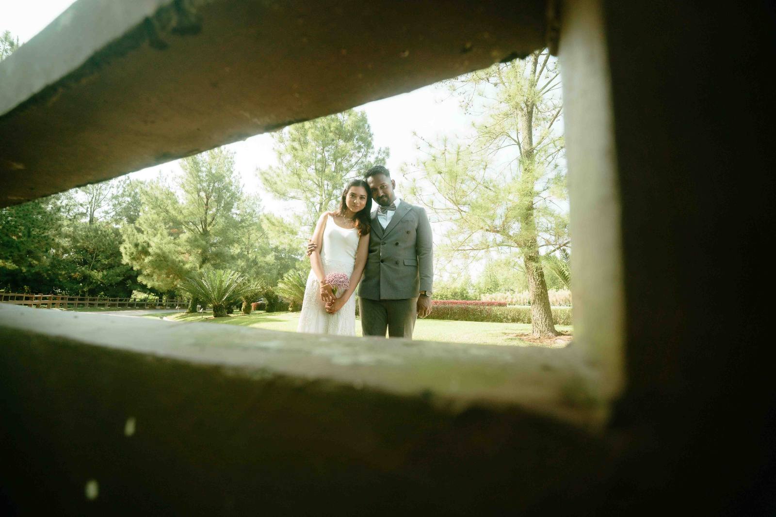 Anderson & Christina pre wedding, Taman Saujana Hijau