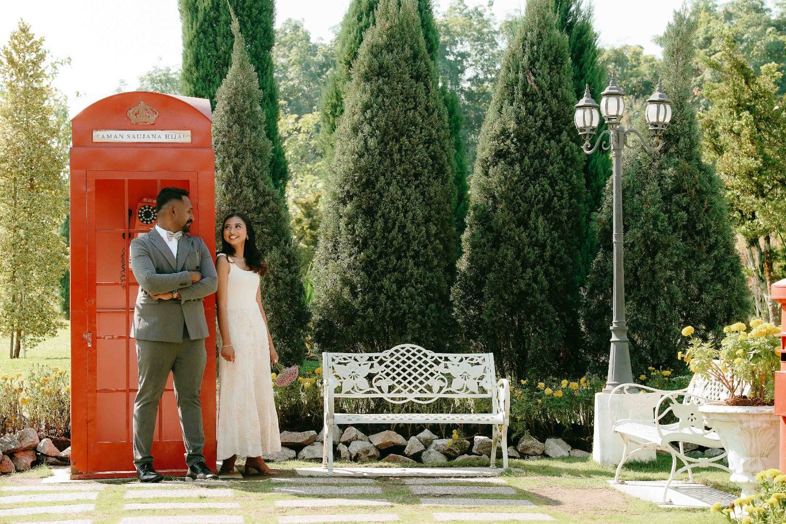 Anderson & Christina pre wedding, Taman Saujana Hijau