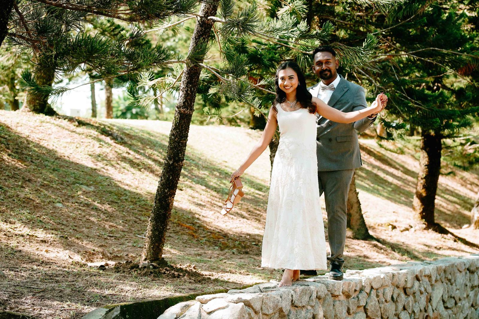 Anderson & Christina pre wedding, Taman Saujana Hijau